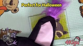 Black Tailmon Kigu Animal Onesie Couples Halloween Costumes Kigurumi Pajamas