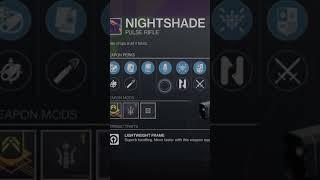 GODROLL PVP NIGHTSHADE AT XUR! 11/15/24-11/19/24 #destiny2 #lol #destiny#gaming #xurinventory #lol