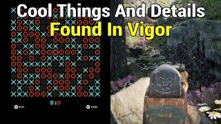 Cool Things And Details Found In Vigor