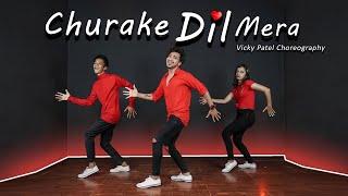 Churake Dil Mera Dance Video With Tutorial | Vicky Patel Choreography