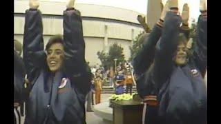 1989 War Eagle Sculpture Dedication at first Iron Bowl in Auburn