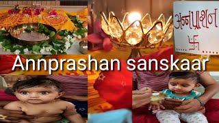 Veda's Annaprasana Sanskar / Annaprashan Ceremony / First Rice eating Ceremony / Dr. Krupali Patel