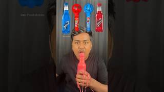 Lollipop with Sting Challenge ASMR ||  Candy Eating Challenge #shorts #asmr #fun