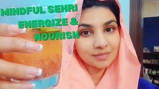 Energizing Sehri |Spinach Omellette & Chia Drink for a Mindful Start | Maye Vlogzz