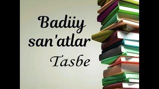 Tasbe san'ati. Badiiy san'atlar