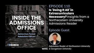 Do You Need to ‘Do It All’ in Extracurriculars? Insights from a Northeastern Admissions Reader