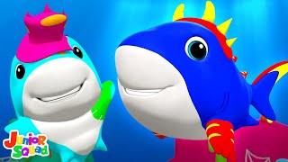 Halloween Baby Shark Song, Spooky Rhymes and Fish Videos for Kids