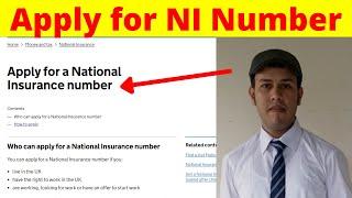  How to Apply for National Insurance Number UK | NI Number in UK 2023