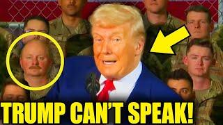 Crowd Goes SILENT As Trump LOSES Ability To SPEAK!