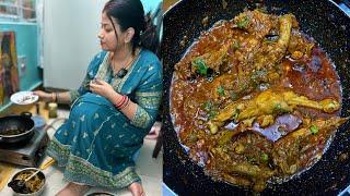 Viewers के Demand पे घर पर पहली बार नेहा से बनवाये Bihari Style Bhuna Chicken Masala||Zaika Patna Ka