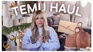 HUGE TEMU HAUL - PERFECT CHRISTMAS GIFT IDEAS + MUST HAVE CLOTHING & HOMEWARE