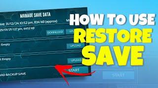 How to Use New Save & Restore Feature in Ark Mobile! - Get your World Back with This Trick