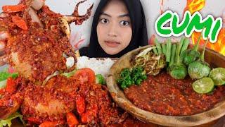 PERTAMA KALINYA‼️ MUKBANG CUMI JUMBO PEDAS MERCON | MUKBANG ASMR