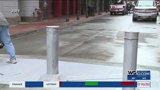 New Orleans officials speak on Bourbon Street security bollards