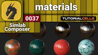 0037. materials in simlab composer