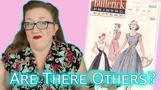 Walkaway Dress DUPES??? Are there other vintage sewing patterns that look like the Butterick 6015?