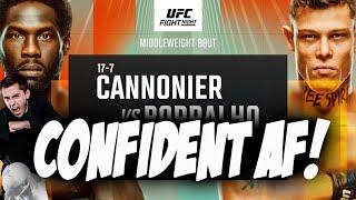 FINCH'S MOST CONFIDENT CANNONIER VS BORRALHO PICKS