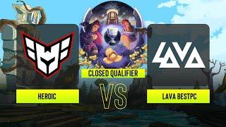 Dota2 - Heroic vs Lava BestPc - ESL One - Bangkok: South America Closed Qualifier