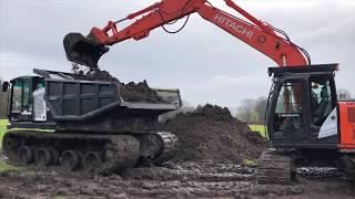 PRINOTH UK Demo Day 2019  T14R Rotating Rubber Track Dumper 