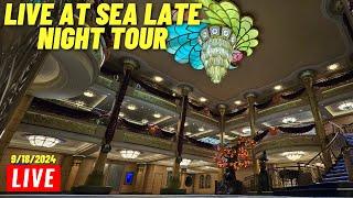  LIVE: From the Disney Fantasy at Sea on Disney Cruise Line 9/18/2024