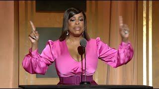 Host Niecy Nash delivers the 2024 Writers Guild Awards opening monologue