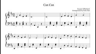 Can Can (Offenbach) - Piano Solo - Sheet Music | Arr. Felix Sun