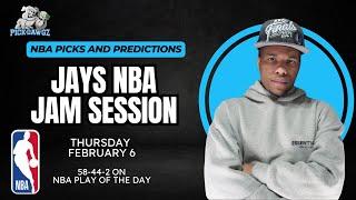 NBA Picks & Predictions Thursday 2/6/25 | Jay's NBA Jam Session