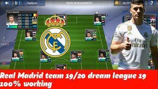 How to get Real Madrid team 2019/20 in dream league soccer 19 android