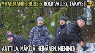 Maailmanherruus 5 takaysi, Rock Valley: Niklas Anttila, Väinö Mäkelä, Joona Heinänen, Jesse Nieminen