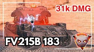 [Big Boss] the DERP boss FV215b 183•1300 per shot !!!•WOT Blitz•