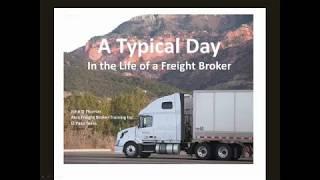 A Typical Day in the Life of a Freight Broker