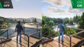 GTA 5 2013 vs 2023 Vegetation Growth 10 years passed - Graphics Comparison