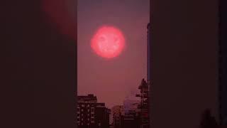 Red Sun CAUGHT ON CAMERA