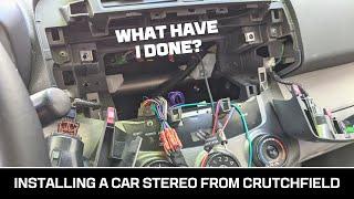 Ordering and Installing a Crutchfield Car Stereo: Step By Step