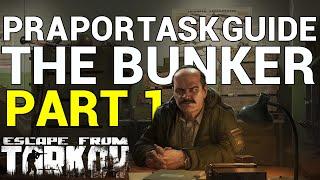 Prapor Task Guide - Bunker Part 1 #escapefromtarkov #eft #tarkov