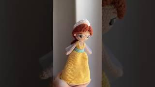 Amigurumi Princess Anastasia Crochet Pattern  #shorts