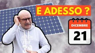 Il fotovoltaico  funziona anche in pieno inverno?