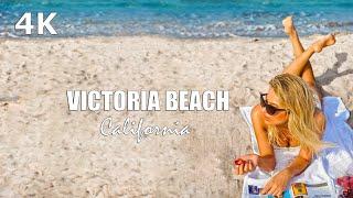 Laguna Beach Homes & Victoria Beach - Orange County California - Travel Walking Video - 2021 - 4K