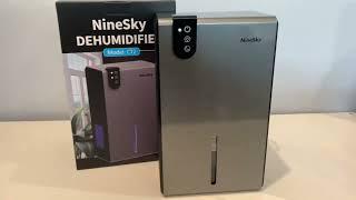 NineSky Dehumidifier for Home Dehumidifiers for Bathroom Bedroom Review