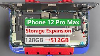 iPhone 12 Pro Max Storage Expansion | 128GB To 512GB