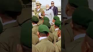 Modi ji grand entry with Nepal Army #army #airforce #armyofficer #spg #modi #nepalarmy #indianarmy