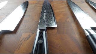 Yaxell Cutlery Entire VG10 & SG2 Chef Knife Lineup