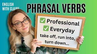 10 Phrasal Verbs in Professional & Everyday Contexts