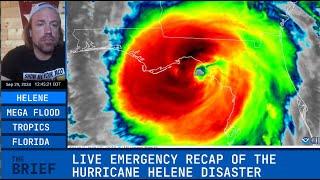 LIVE EMERGENCY UPDATE ON THE HURRICANE HELENE MEGA FLOOD DISASTER