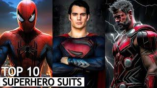 Top 10 Best Superhero Suits in MCU and DC | BNN Review