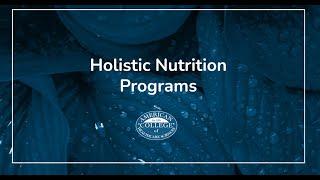 Holistic Nutrition Programs | ACHS