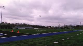 James Jenkins Jr. 40 yard dash under 4.45 in 30 degree weather barefoot