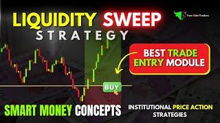 Liquidity Sweep Trading Strategy : Best Trade ENTRY Module  | Smart Money Concepts