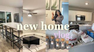 New Home Vlog | Empty House Tour, The Best Cloud Couch Dupe, Home Decor Finds: Amazon, CB2, TJ Maxx.