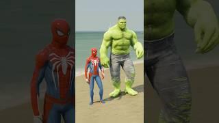 TEAM GOKU VS TEAM SPIDER-MAN BATTLE | #Shorts | #gta5 | #goku | #gaming